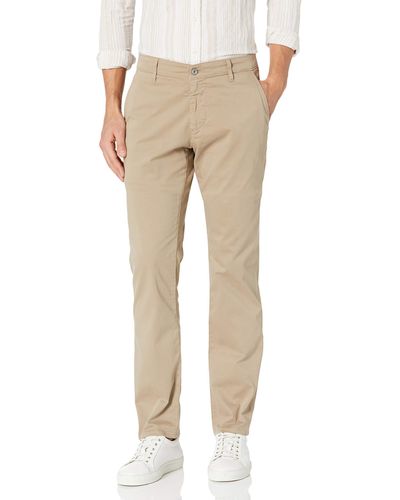 AG Jeans Mens The Lux Khaki Tailored Trouser Casual Pants - Natural