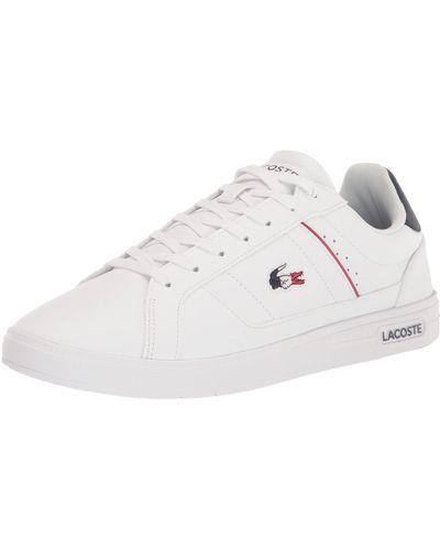 Lacoste Europa Sneaker in White for Men | Lyst