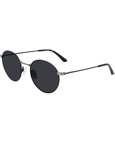 Calvin Klein Ck21108s Round Sunglasses - Black