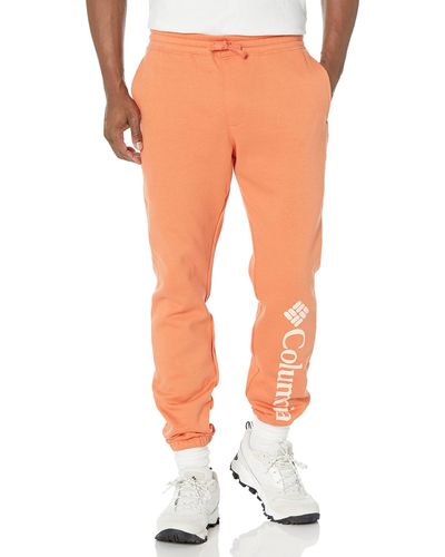 Columbia Trek Jogger Sweatpants - Orange