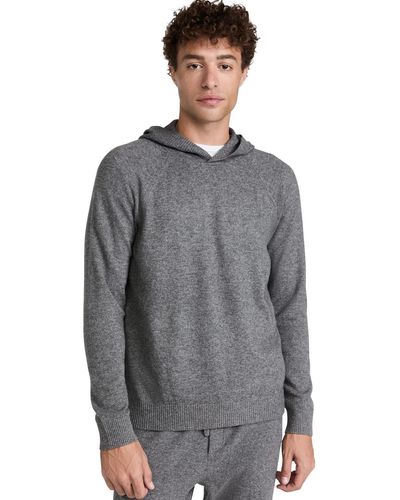 Vince Pullover Cahmere Hoodie - Gray