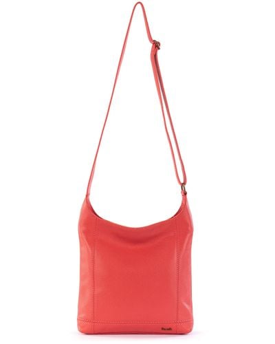 The Sak De Young Leather Crossbody - Red