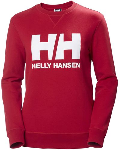 Helly Hansen Hh Logo Crew Sweatshirt - Red