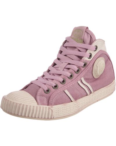 DIESEL Yuk Lace-up Fashion Sneaker - Pink