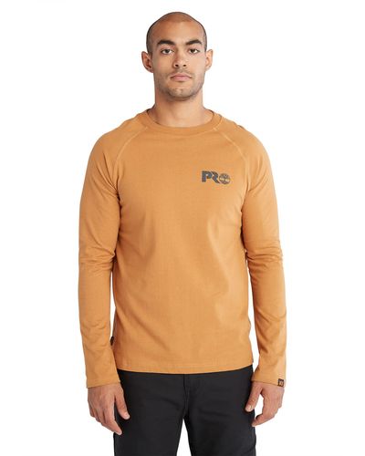 Timberland Core Refelctive Pro Logo Long-sleeve T-shirt - Multicolor