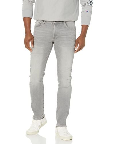 John Varvatos J702 Slim Fit Jeans Eldridge Wash - Gray