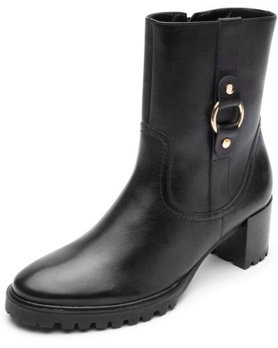 Rockport Womens Lagos Bootieankle Boot - Black
