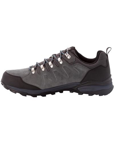 Jack Wolfskin Refugio Texapore Mid M Walking Shoe - Black