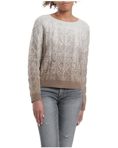 Splendid Laila Long Sleeve Sweater - Gray