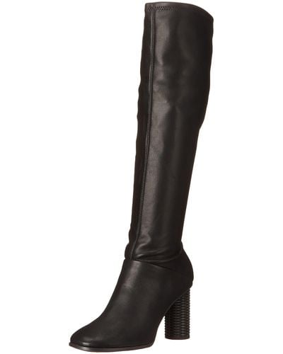 Franco Sarto S Cindy Tall Knee High Boot Black 7 M