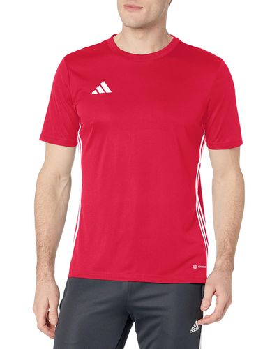 adidas Mens Equipo 23 Jersey Shirt - Red