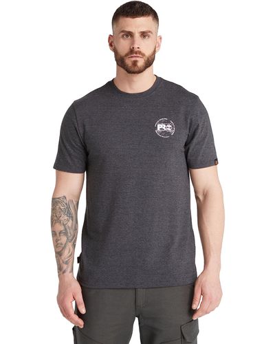 Timberland Core A.d.n.d. Graphic Short-sleeve T-shirt - Gray