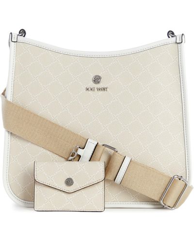 Nine West Brice Crossbody Bag - Natural