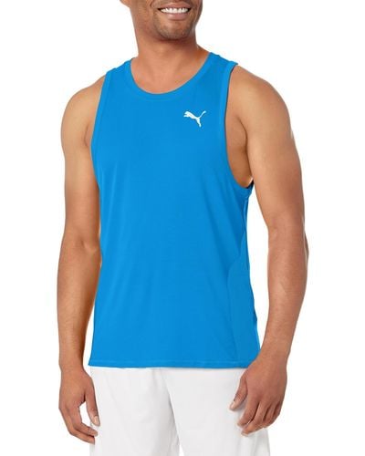 PUMA Run Favorite Singlet T-shirt - Blue