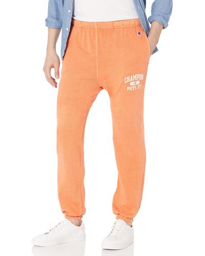 Champion Lightweight Fleece Pants - Orange