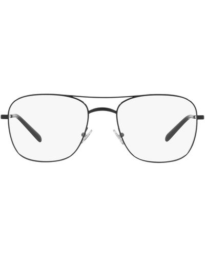Brooks Brothers Bb1095t Square Prescription Eyewear Frames - Black