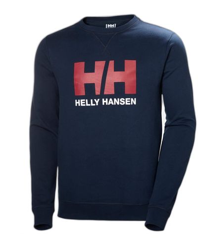 Helly Hansen Hh Logo Crew Sweat Shirt - Blue