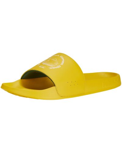 PUMA Player's Lounge Leadcat 2.0 Slide Sandal - Yellow