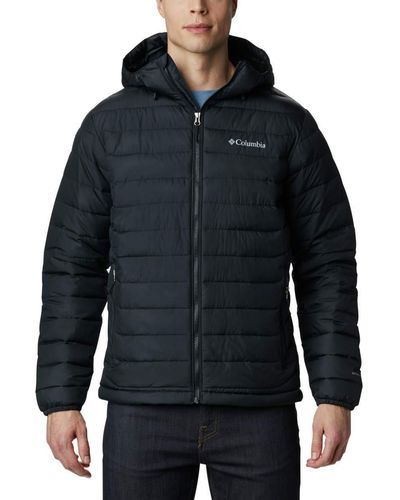 Columbia Powder Lite Hooded Jacket - Blue