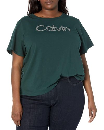 Calvin Klein W2xhh824-mal-1x T-shirt - Green