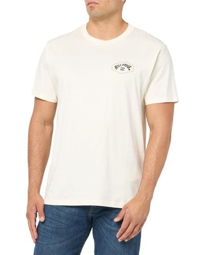Billabong Exit Arch Short Sleeve Graphic Tee - White