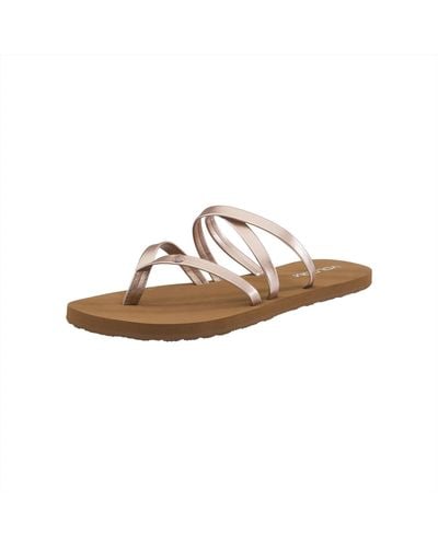 Volcom Easy Breezy Ii Flip Flop Sandals - Multicolor