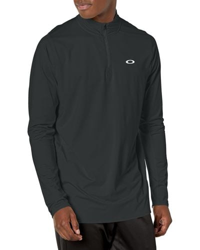 Oakley Gravity Range Quarter Zip Sweatshirt - Gray