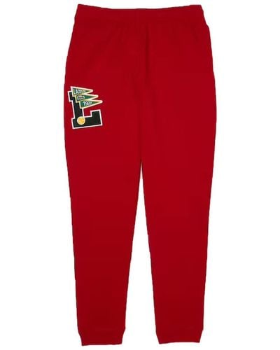 Lacoste Mens Varsity L Sweatpants Sweatpants - Red