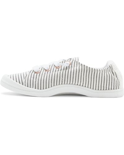 Roxy Bayshore Slip on Shoe Sneaker - Blanc