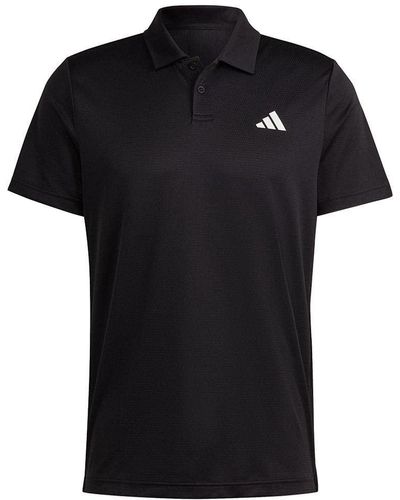 adidas Heat.rdy Tennis Polo Shirt - Black