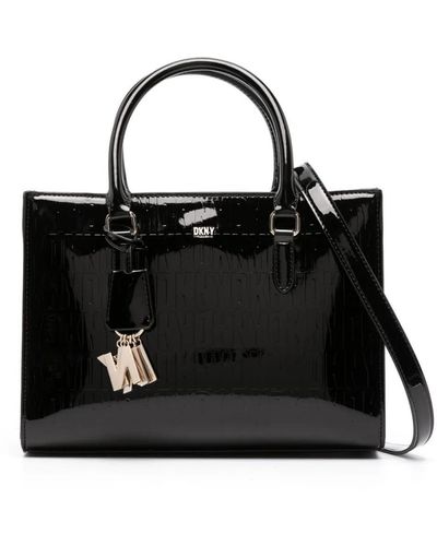 DKNY Perri Box Satchel - Black