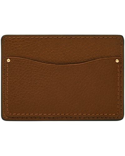 Fossil Anderson Card Case - Brown