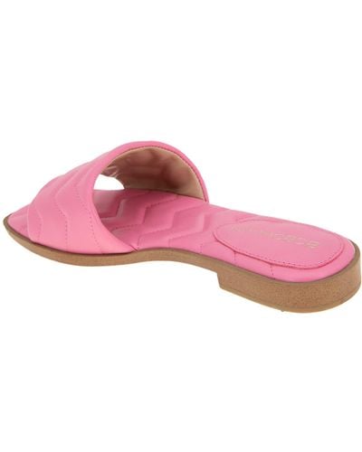 BCBGeneration Fashion Flat Sandal - Pink