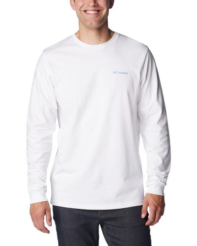 Columbia Explorers Canyon Long Sleeve T-shirt - White