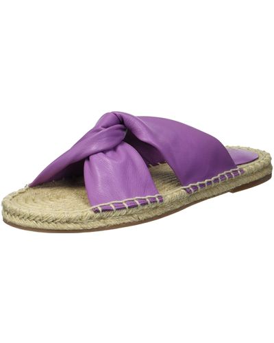 Aerosoles Womens Casual Flat Sandal - Purple