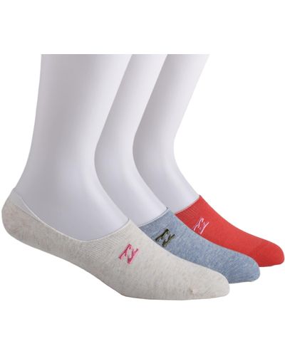 Billabong No Show Sneaker Liner Socks - Multicolor