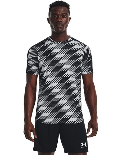 Under Armour Ua Challenger Training Top Short Sleeves - Black