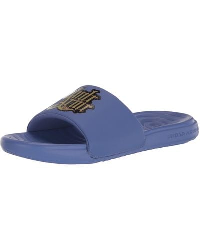 Under Armour Ansa Graphic Logo Fixed Strap, - Blue