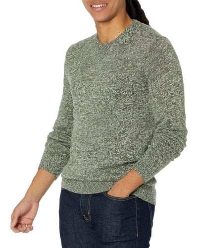 Goodthreads Supersoft Marled Crewneck Sweater Pullover-Sweaters - Grigio