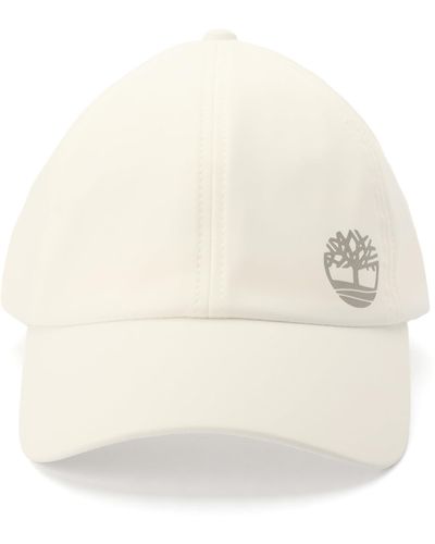 Timberland Ponytail Hat With Reflective Logo - White