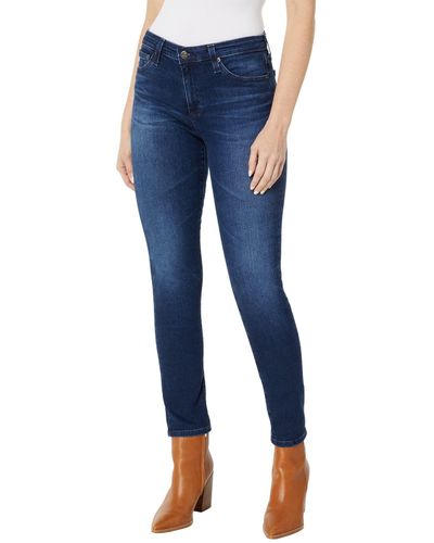 AG Jeans Prima Ankle In 4 Years Effortless - Blue