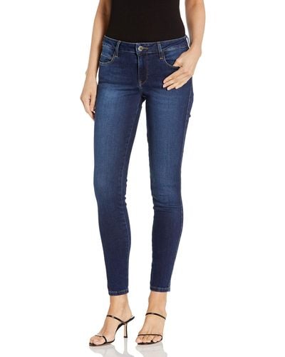 Guess Sexy Curve Mid-rise Stretch Skinny Fit Jean - Blue