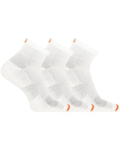 Merrell Cushioned Cotton Ankle Sock - White