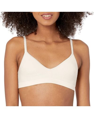 Hanes Ultimate Wireless Bra With Soft Padding - Brown