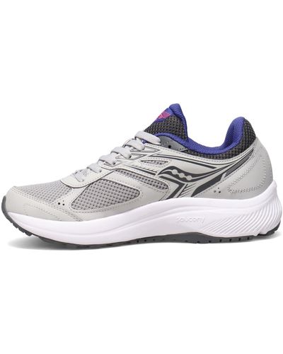 Saucony Womens Cohesion 14 Road Running Shoe - Gray
