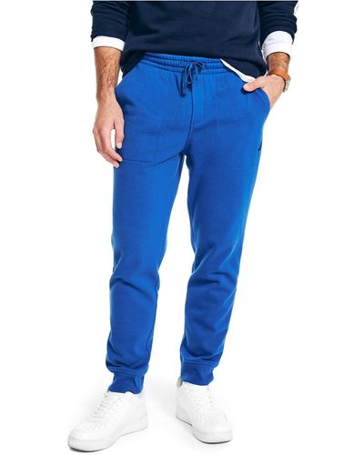 Nautica Pantalon de jogging en polaire J-Class pour homme - Bleu