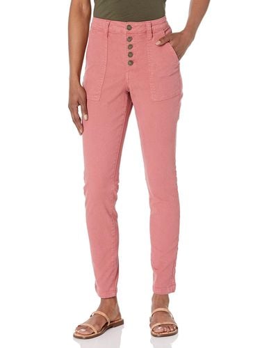 Joie S Maxine Park Skinny Pant In Canyon Rose - Red