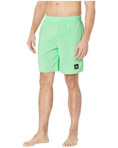 adidas Solid 19 Swim Shorts - Green