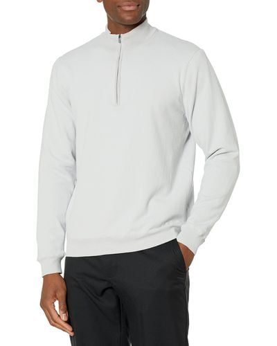 Greg Norman Collection Mock Neck - White