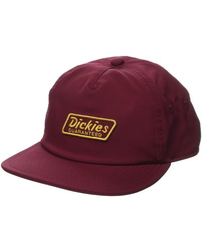 Dickies Relaxed Low Pro Cap Red - Purple